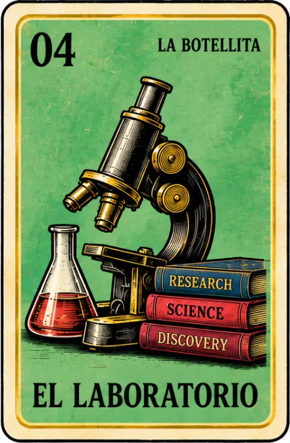 Vintage laboratory microscope representing analytical research